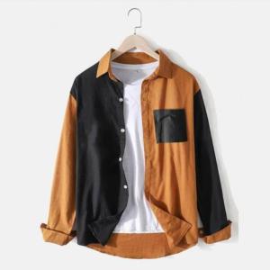 Mix shirt colors Corduroy fabric